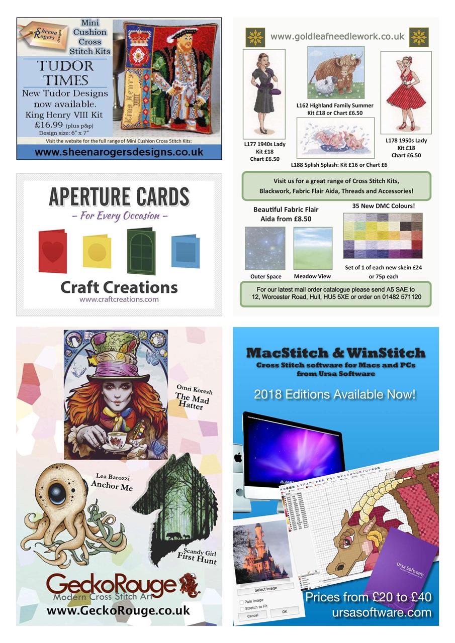 Cross Stitch Crazy Preview Pages