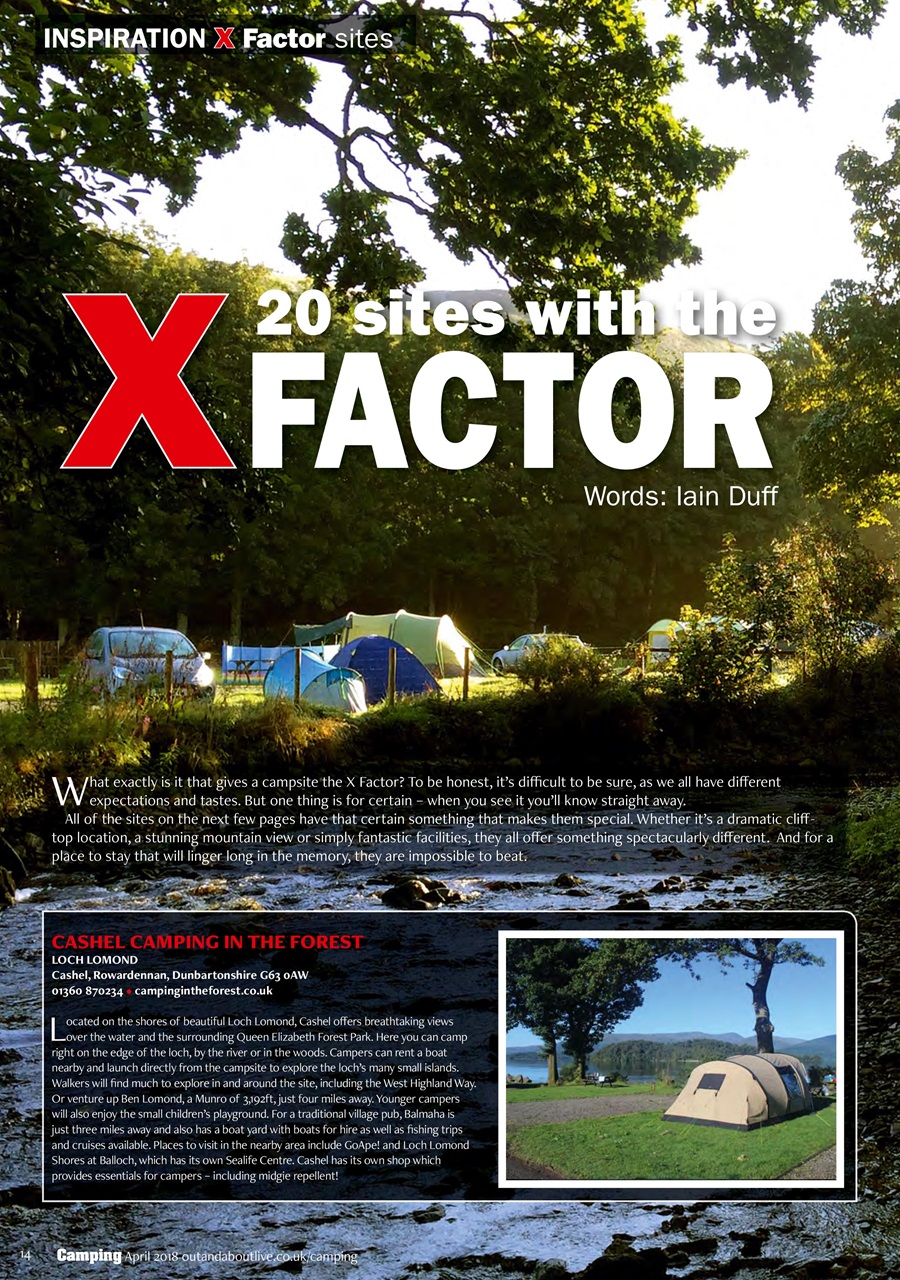 Camping Preview Pages