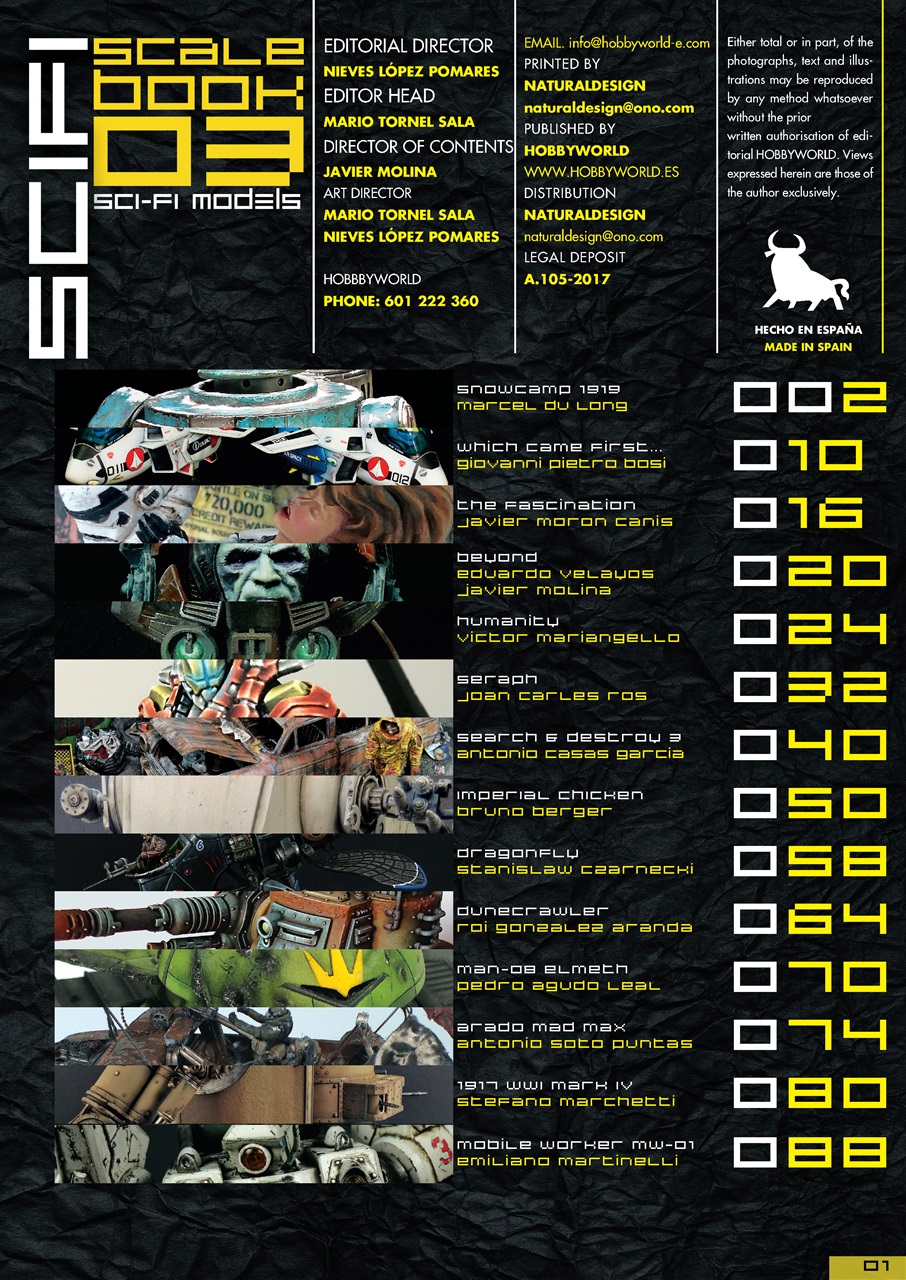 SCIFI SCALE ENGLISH Preview Pages