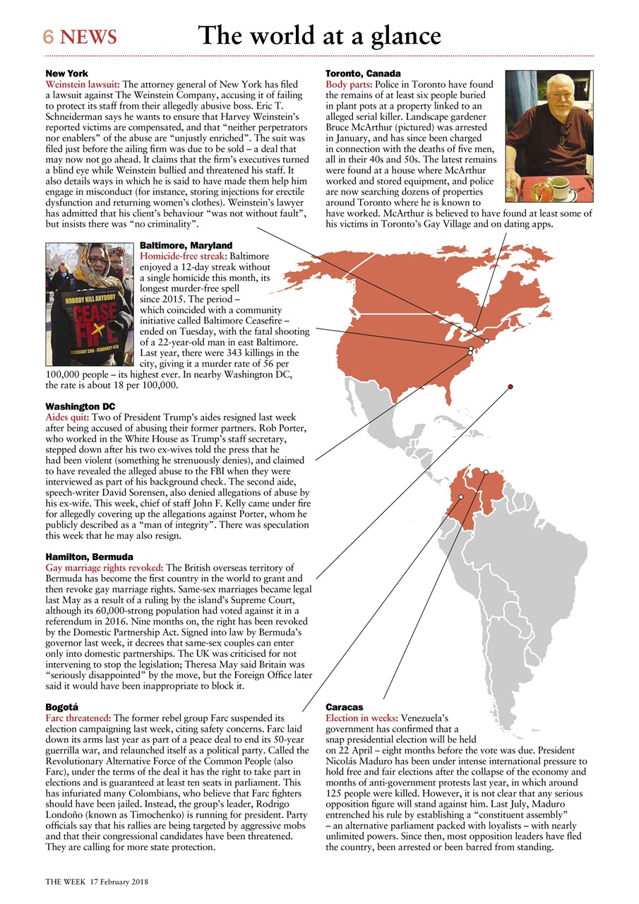 The Week Preview Pages