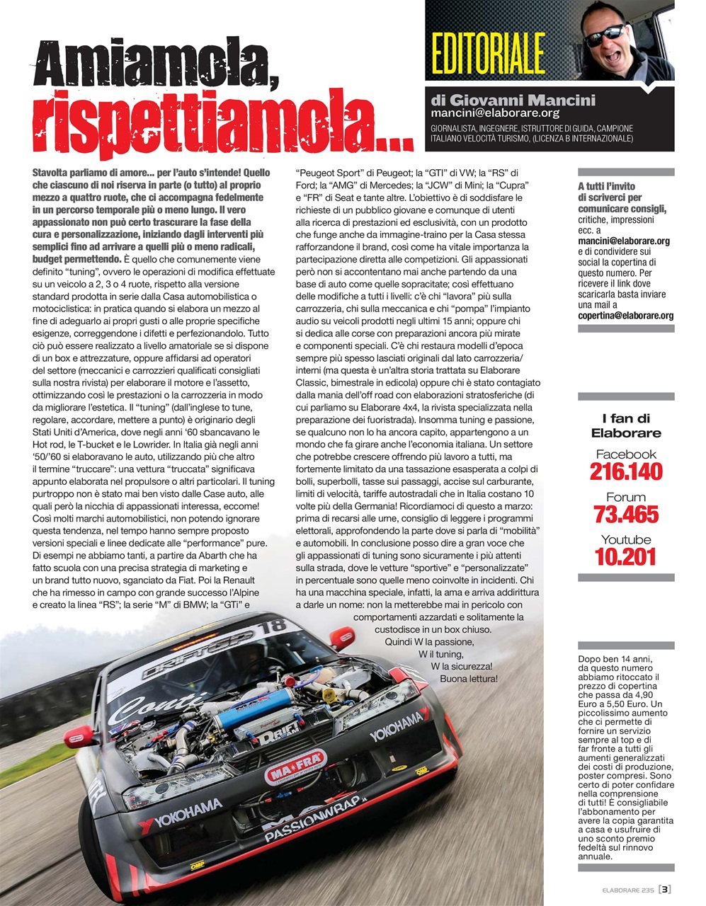 Elaborare GT Tuning Preview Pages