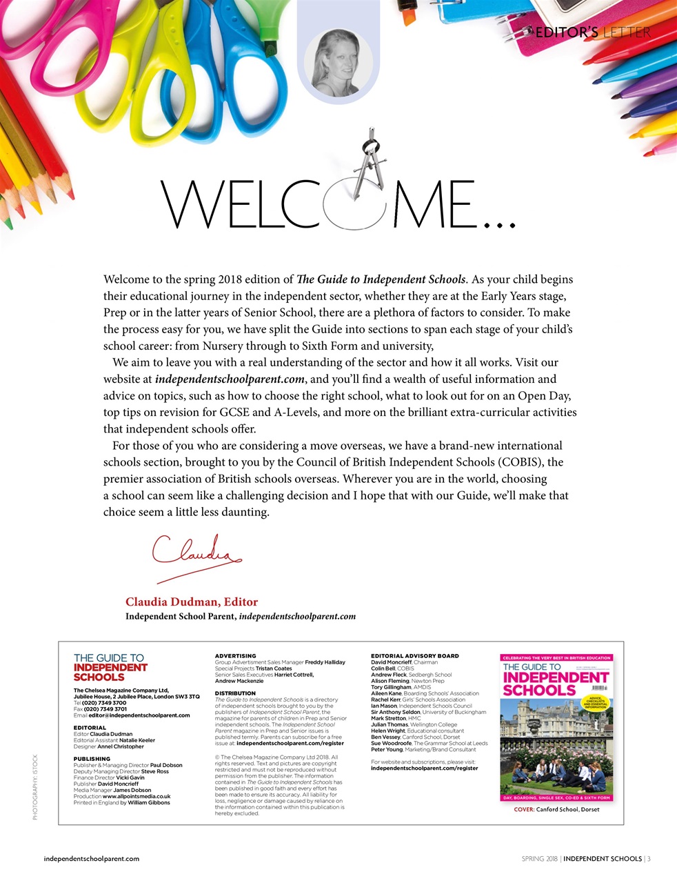 Independent School Parent Preview Pages
