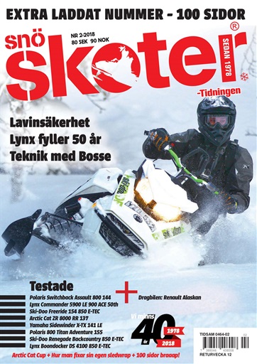Tidningen Snöskoter issue 