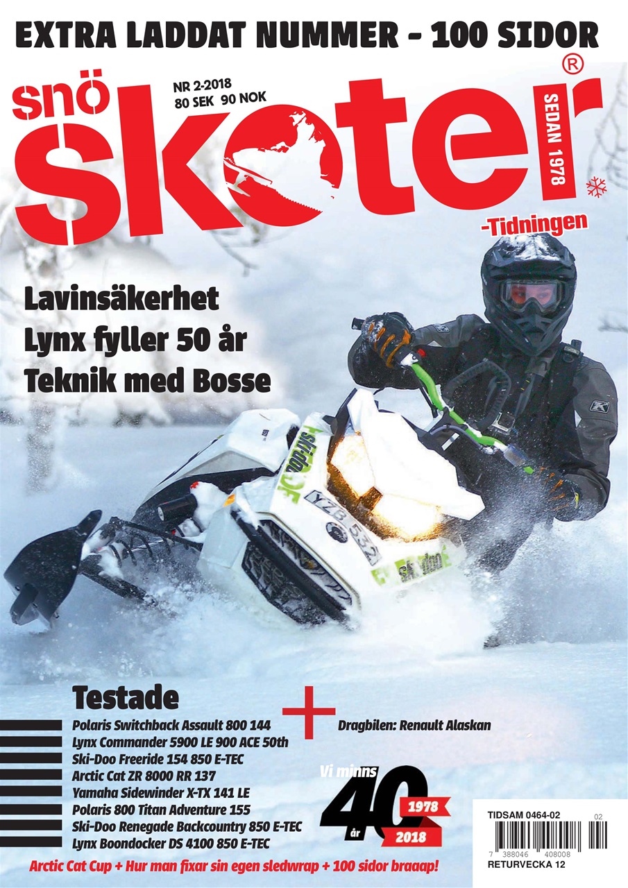 Tidningen Snöskoter Preview Pages