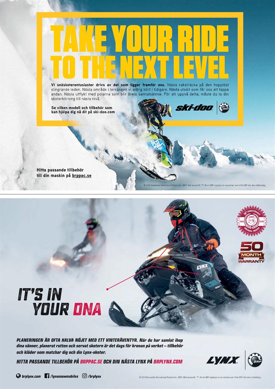 Tidningen Snöskoter Preview Pages