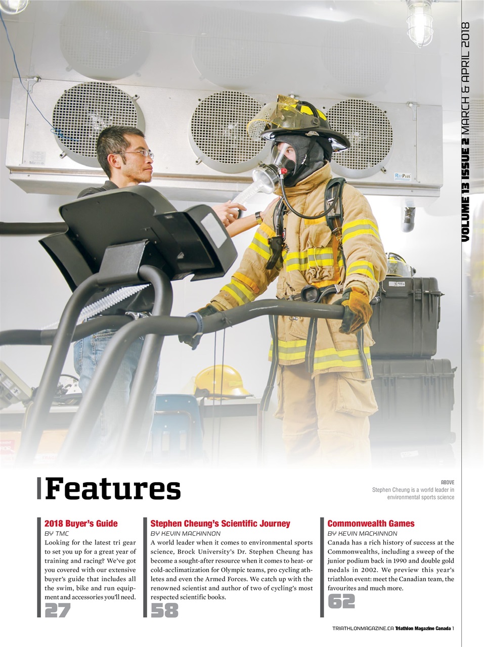 Triathlon Magazine Canada Preview Pages