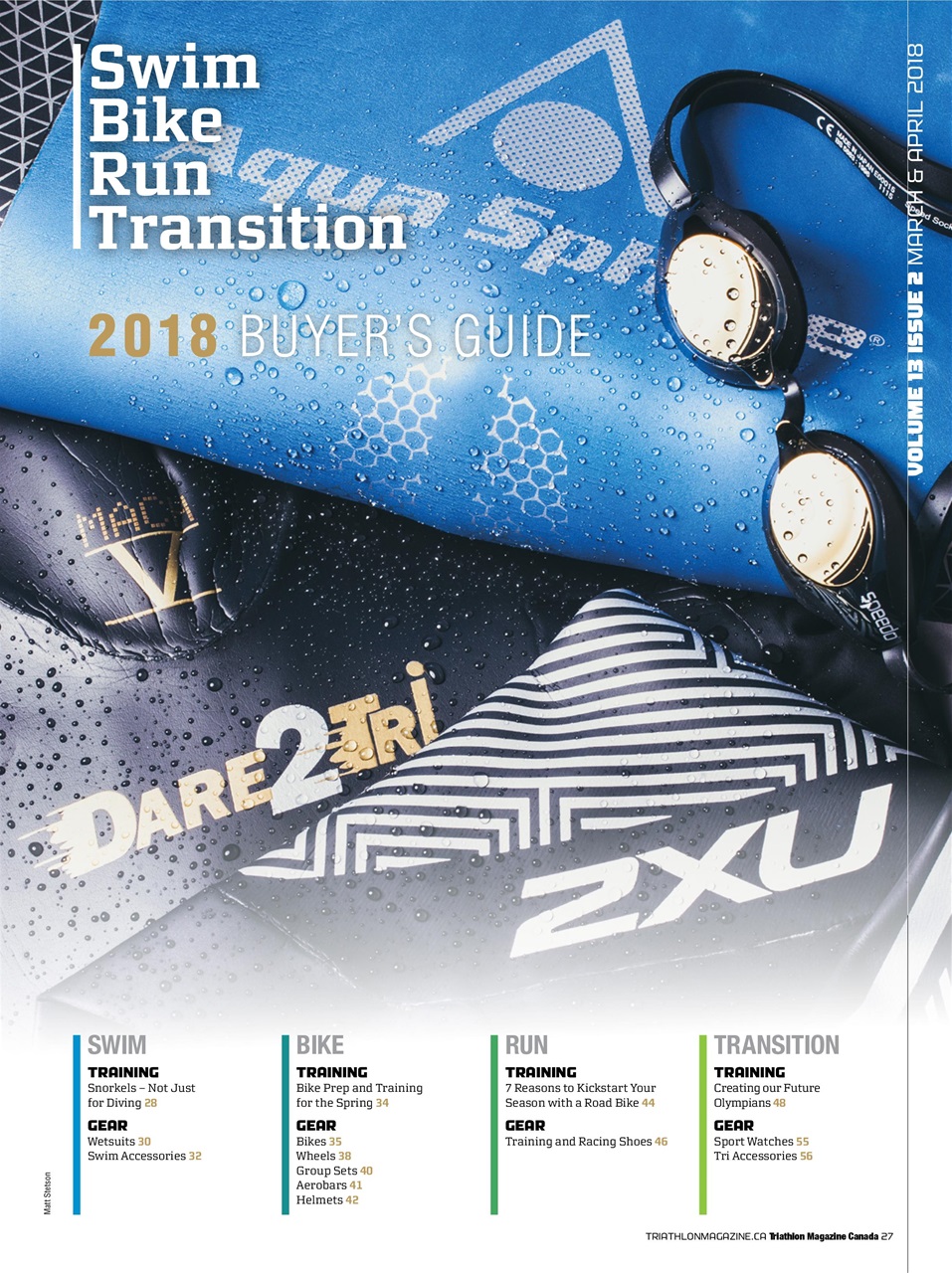Triathlon Magazine Canada Preview Pages
