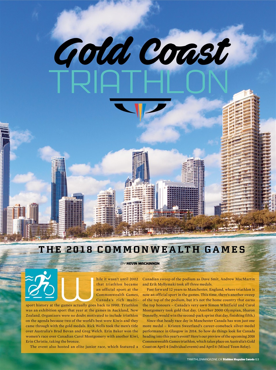 Triathlon Magazine Canada Preview Pages