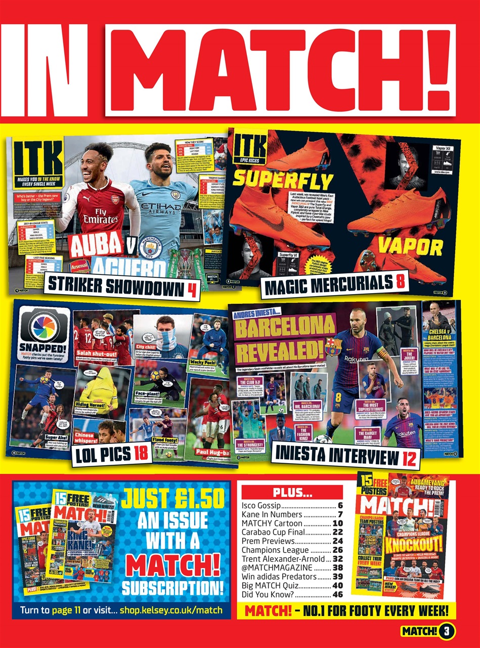 Match Preview Pages