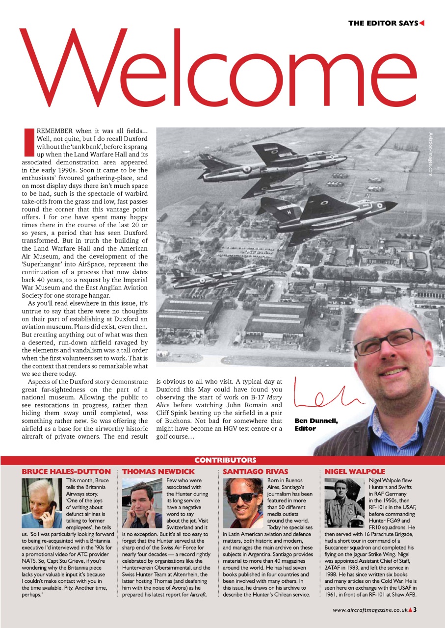 Classic Aircraft Preview Pages