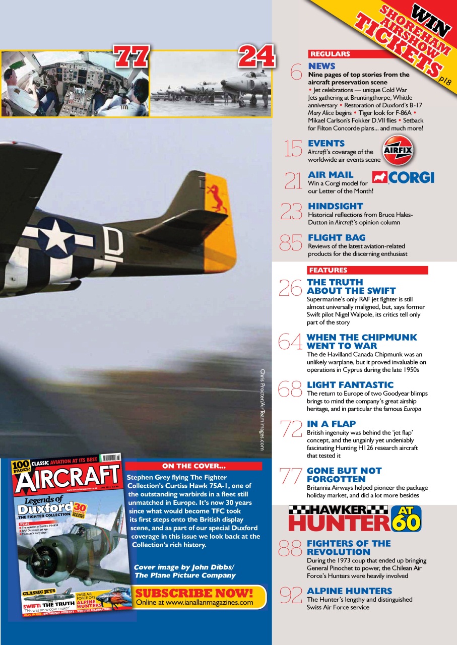 Classic Aircraft Preview Pages