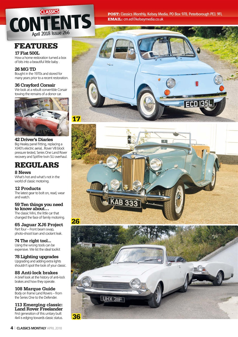 Classics World Preview Pages