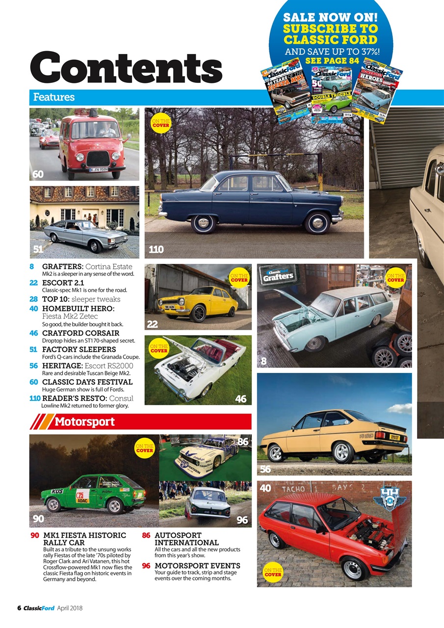 Classic Ford Preview Pages