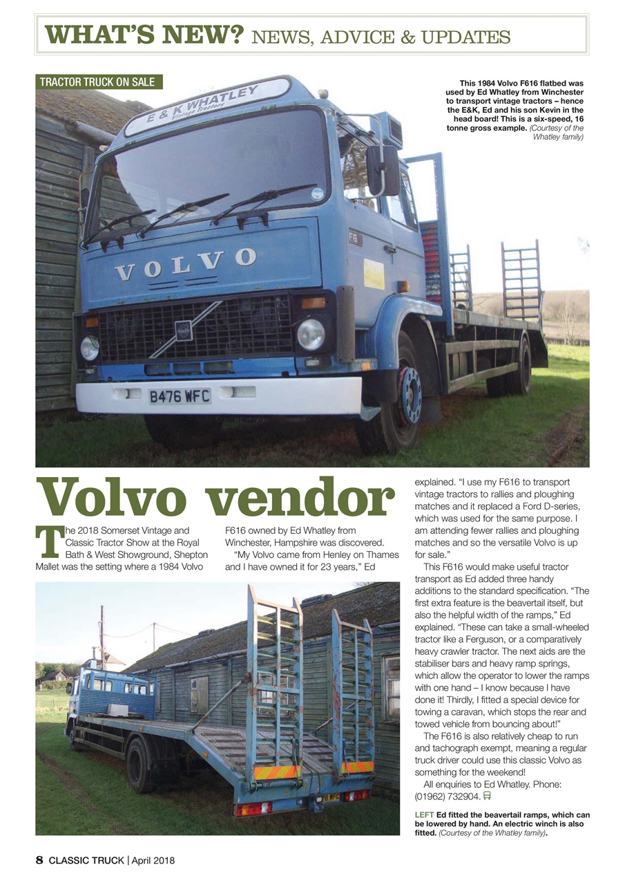 Classic Truck (OLD) Preview Pages
