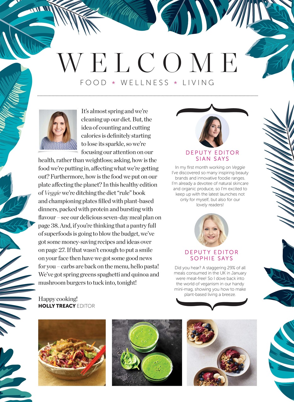 Veggie Magazine Preview Pages