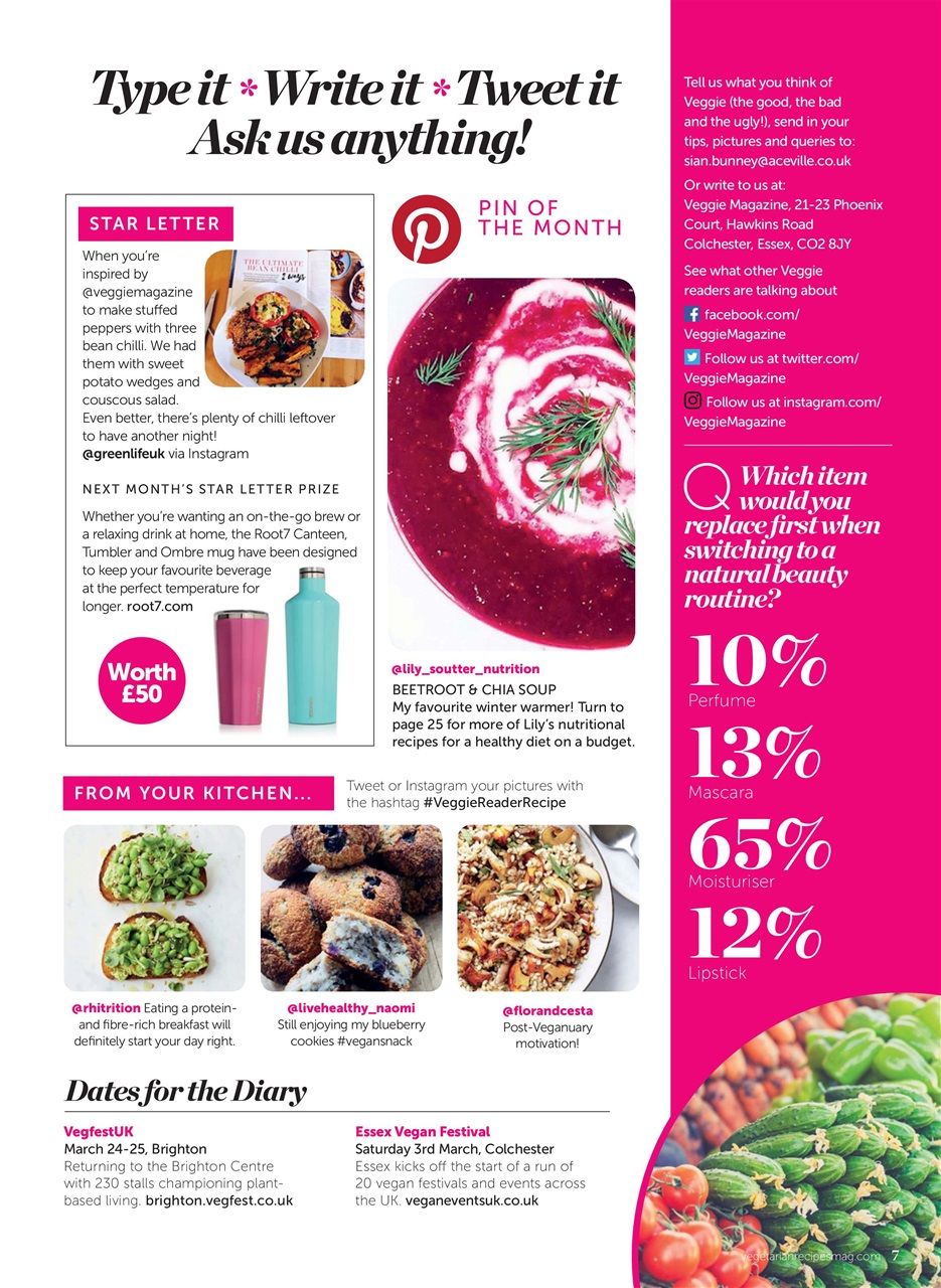 Veggie Magazine Preview Pages