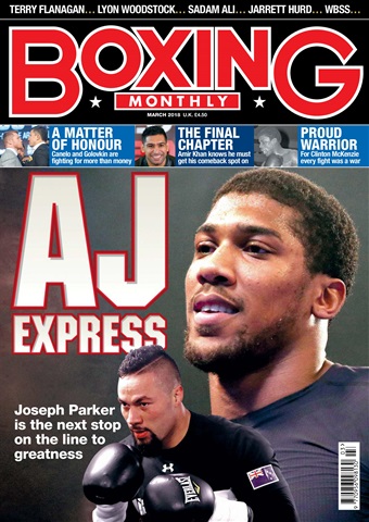 Boxing Monthly issue March 2018