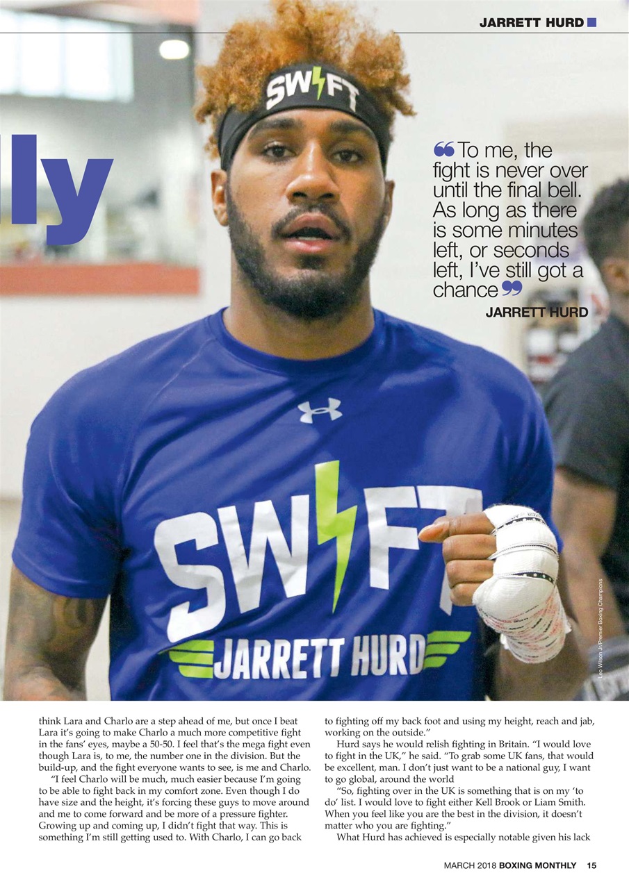 Boxing Monthly Preview Pages