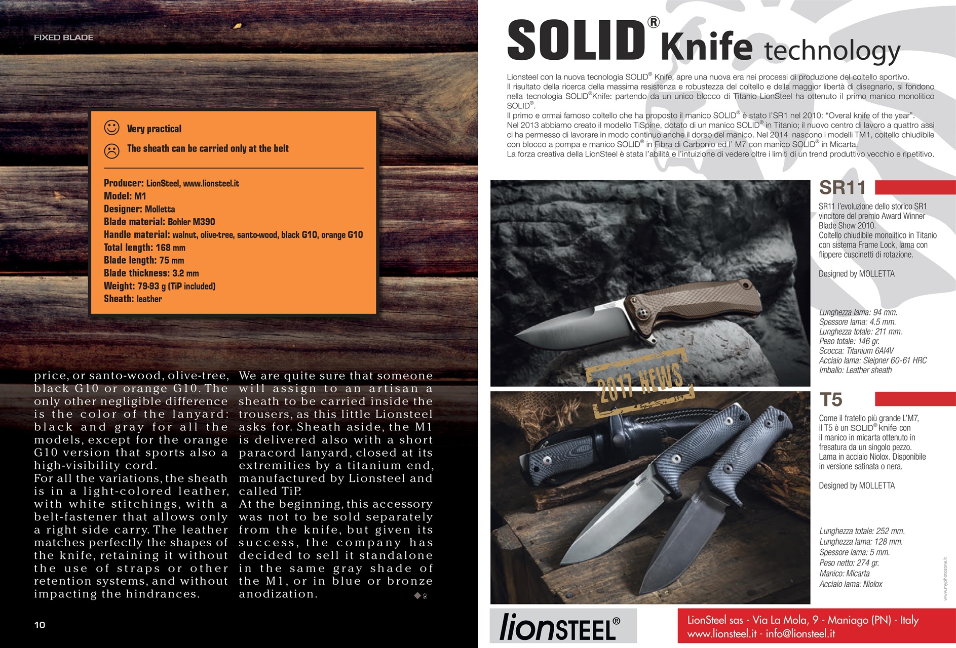 KNIVES INTERNATIONAL Preview Pages