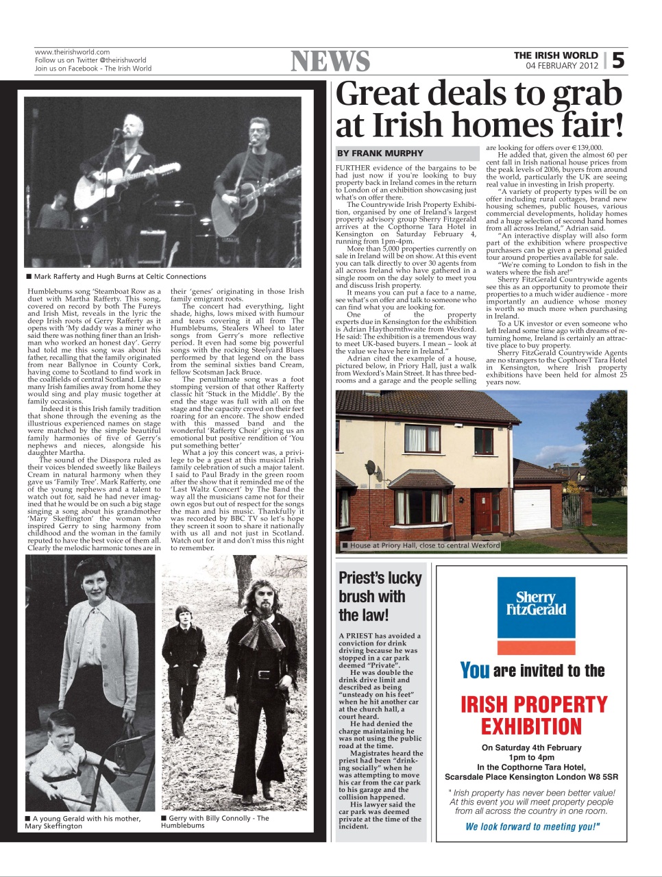 Irish World Preview Pages