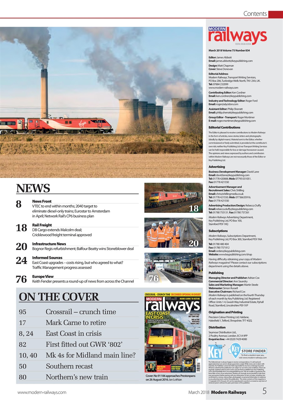 Modern Railways Preview Pages