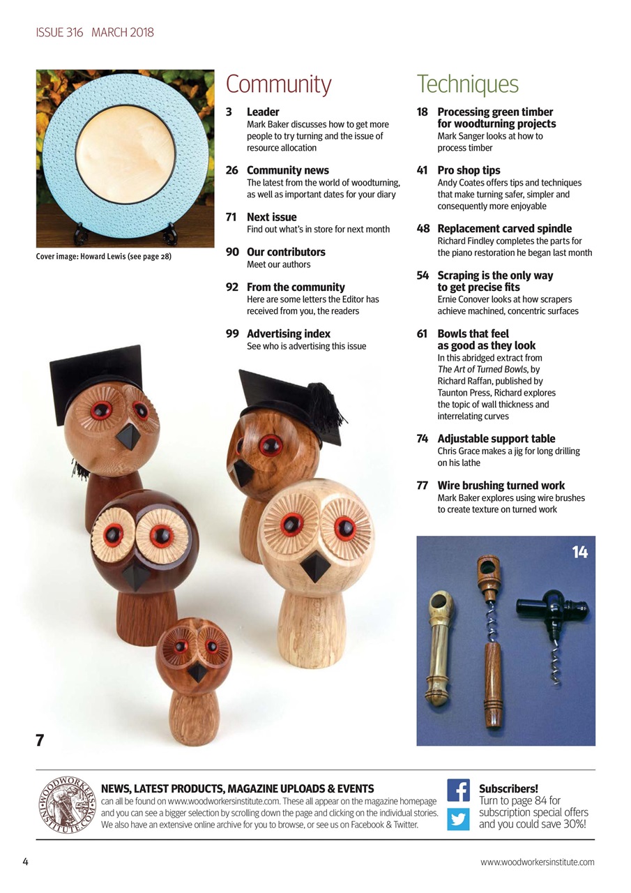 Woodturning Preview Pages