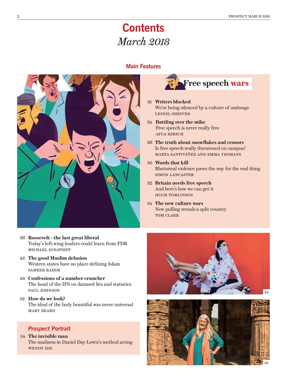 Prospect Magazine Preview Pages