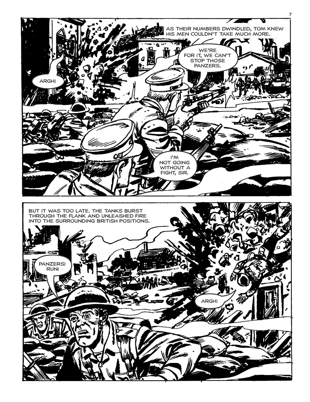 Commando Preview Pages