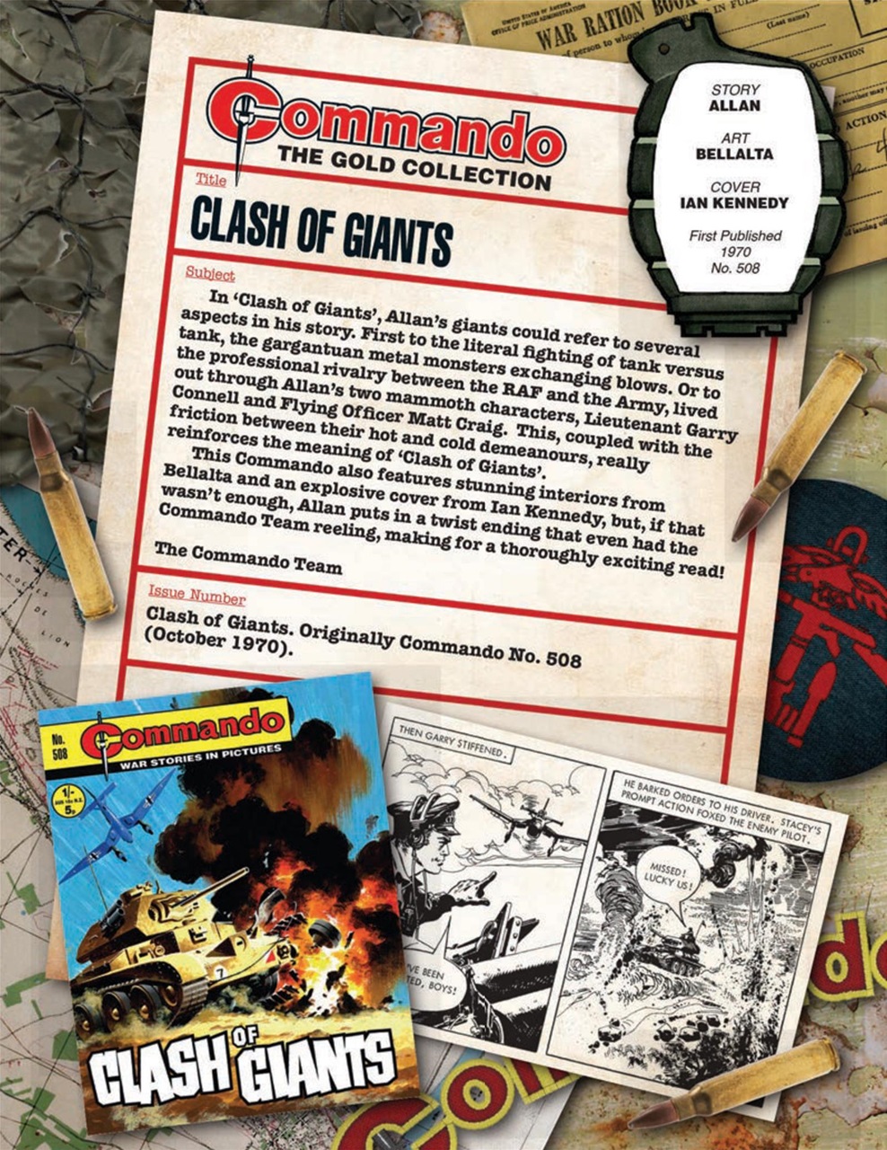 Commando Preview Pages