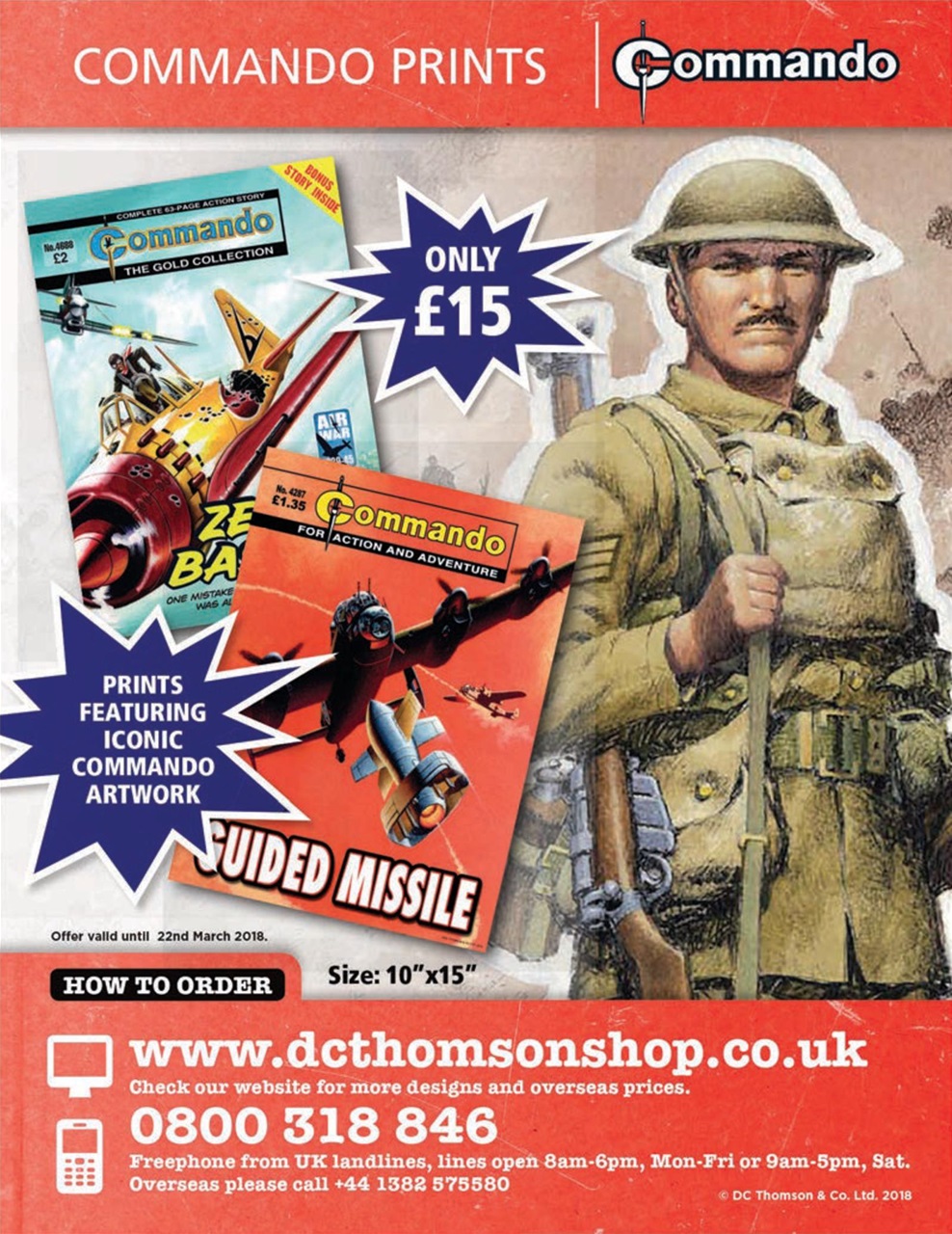 Commando Preview Pages