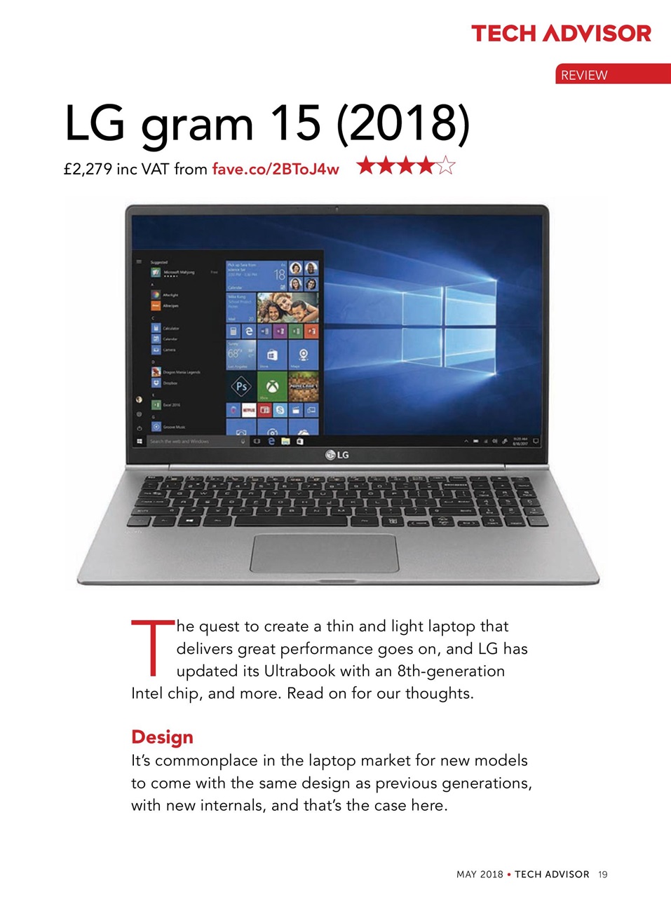 Tech Advisor Preview Pages