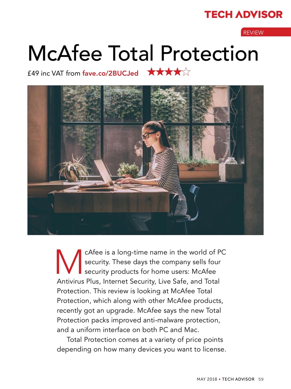 Tech Advisor Preview Pages