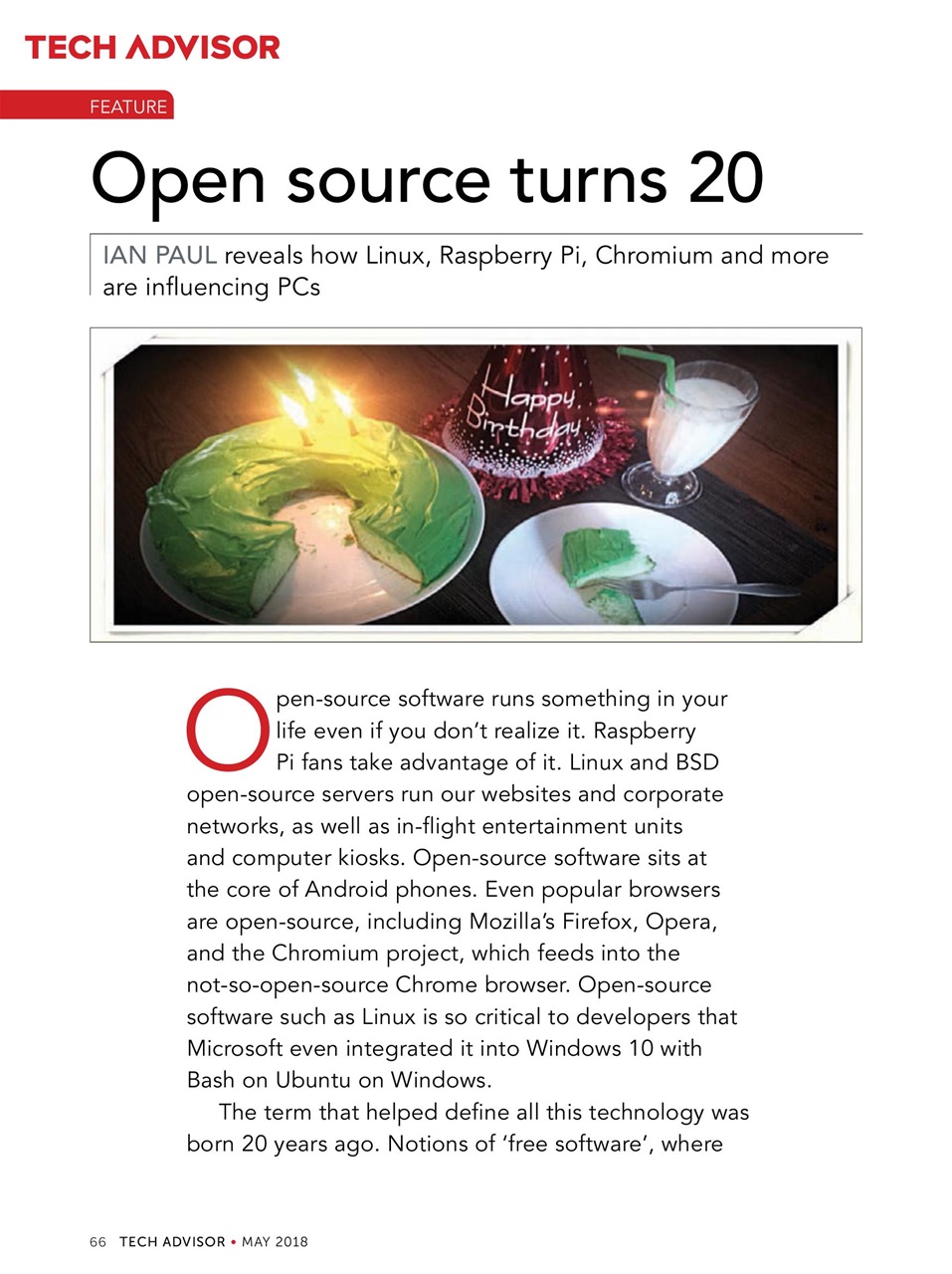 Tech Advisor Preview Pages