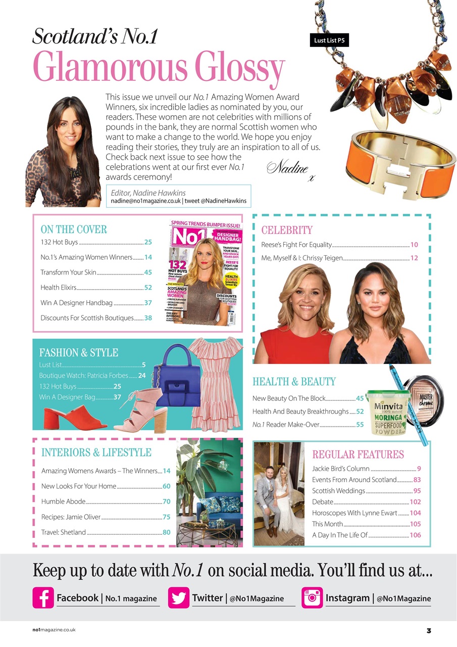 Number 1 Magazine Preview Pages