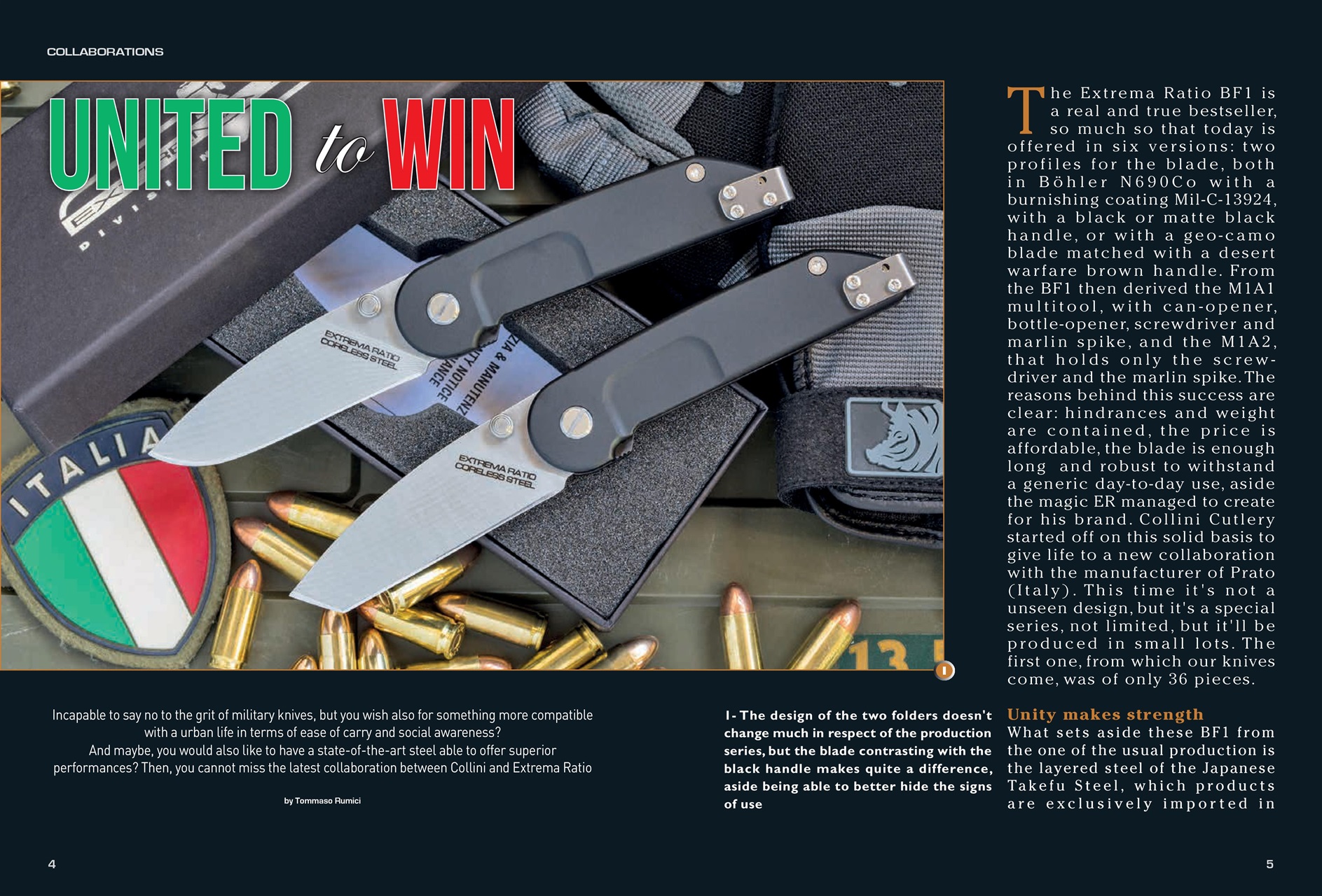 KNIVES INTERNATIONAL Preview Pages