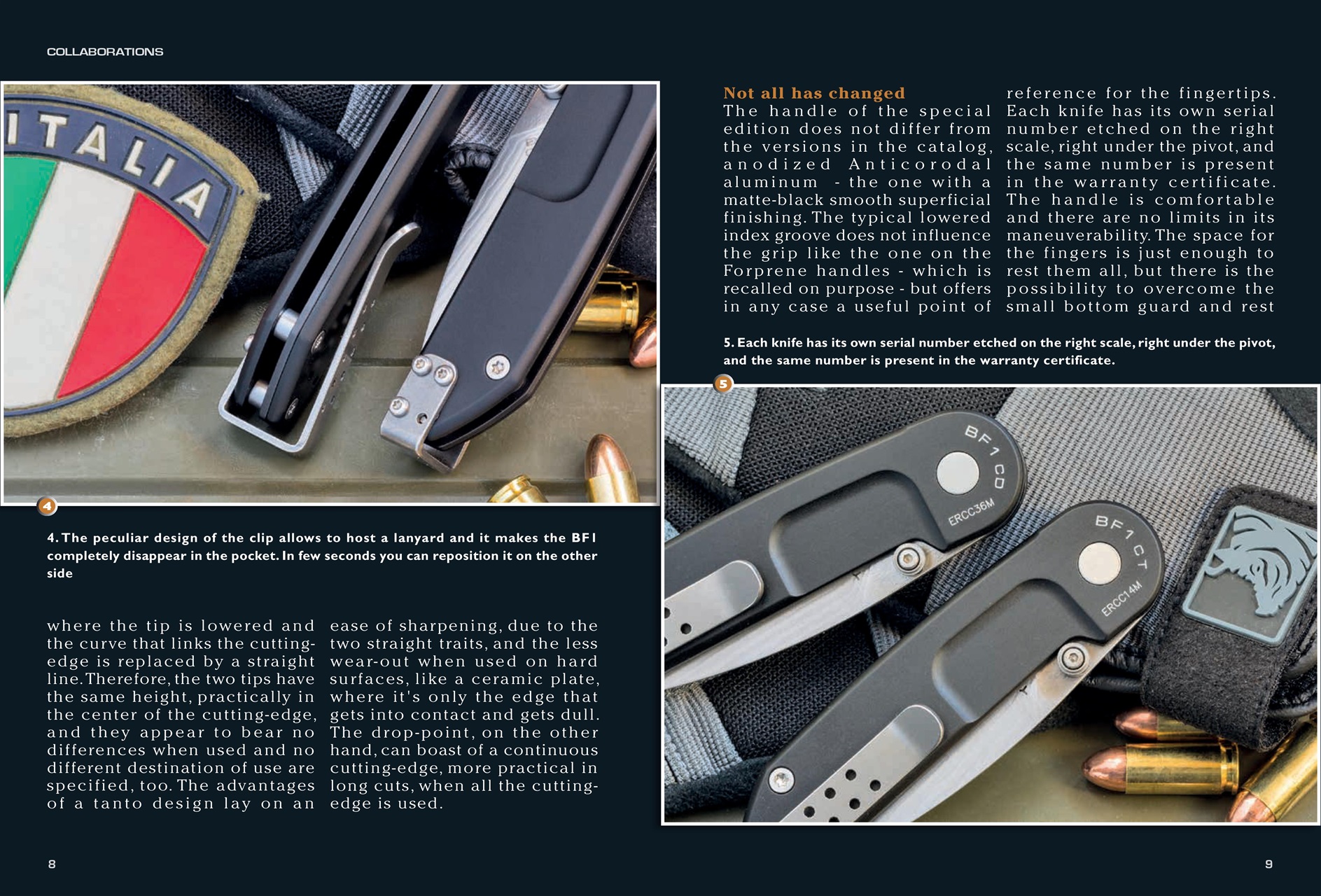 KNIVES INTERNATIONAL Preview Pages