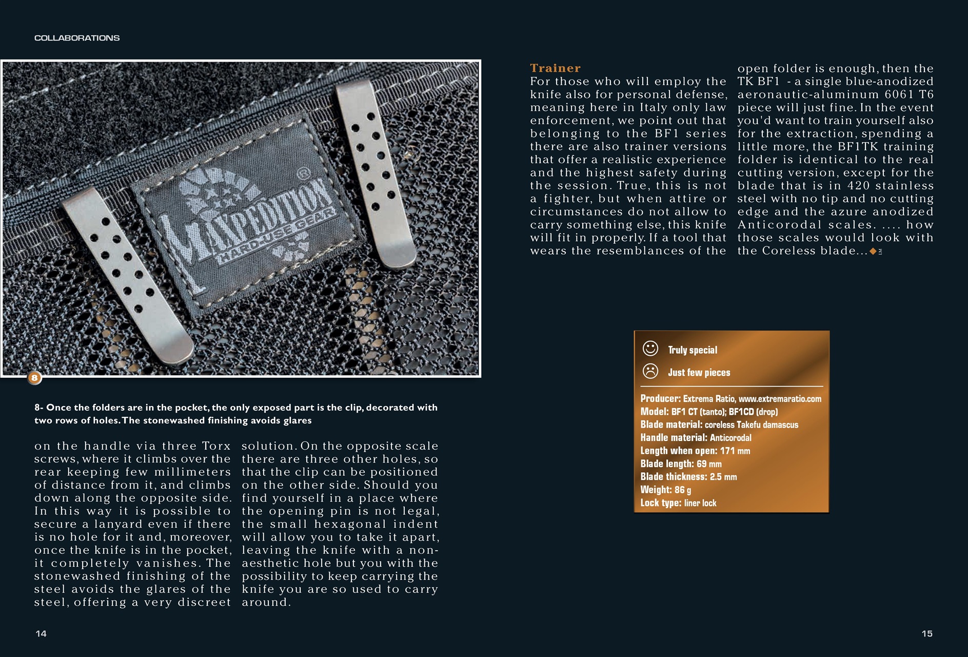 KNIVES INTERNATIONAL Preview Pages