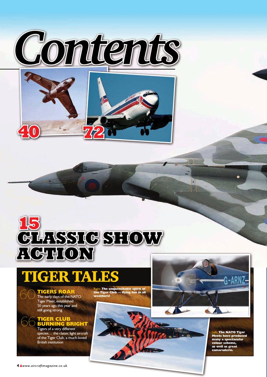 Classic Aircraft Preview Pages