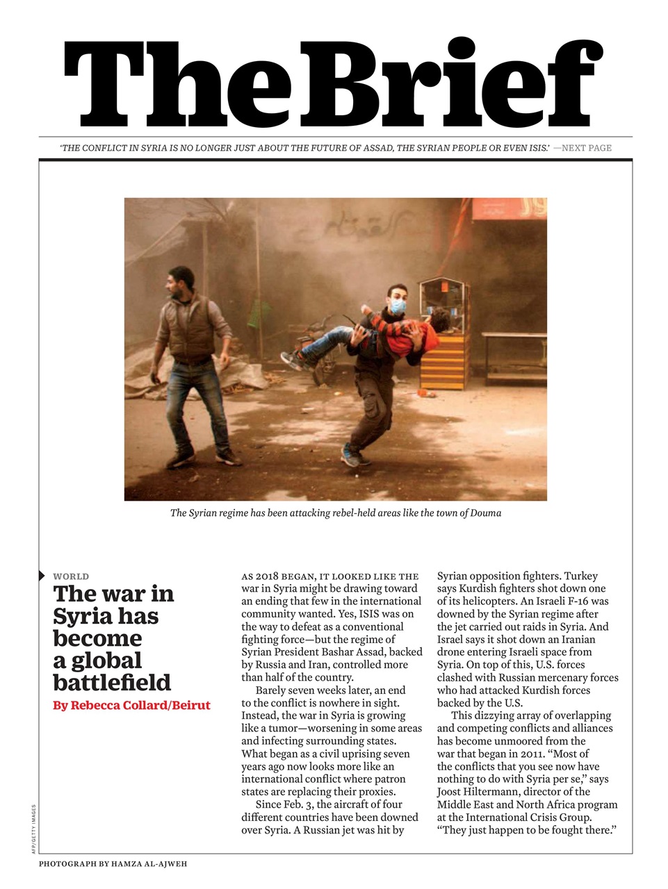 TIME Magazine Europe Preview Pages