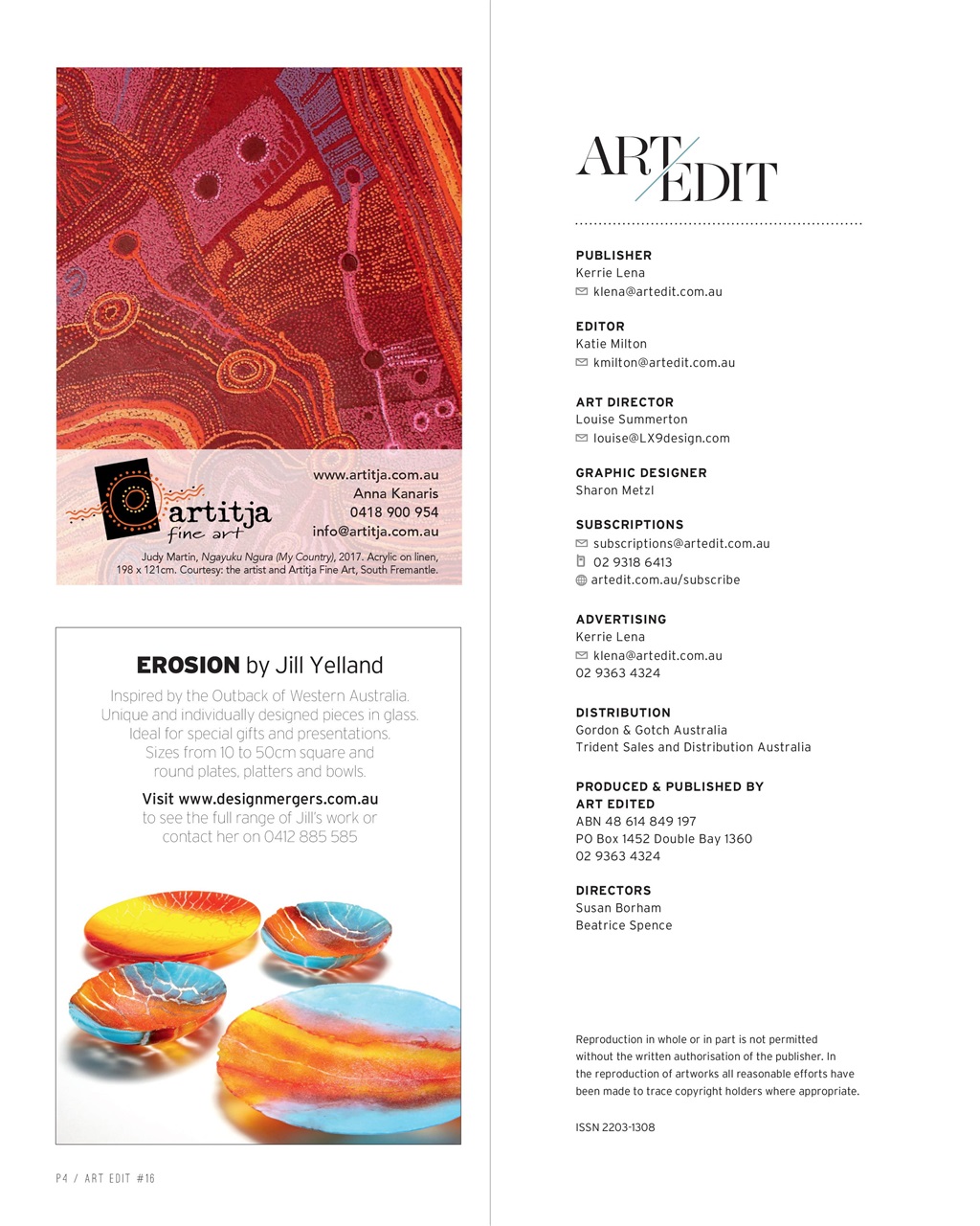 Art Edit Preview Pages