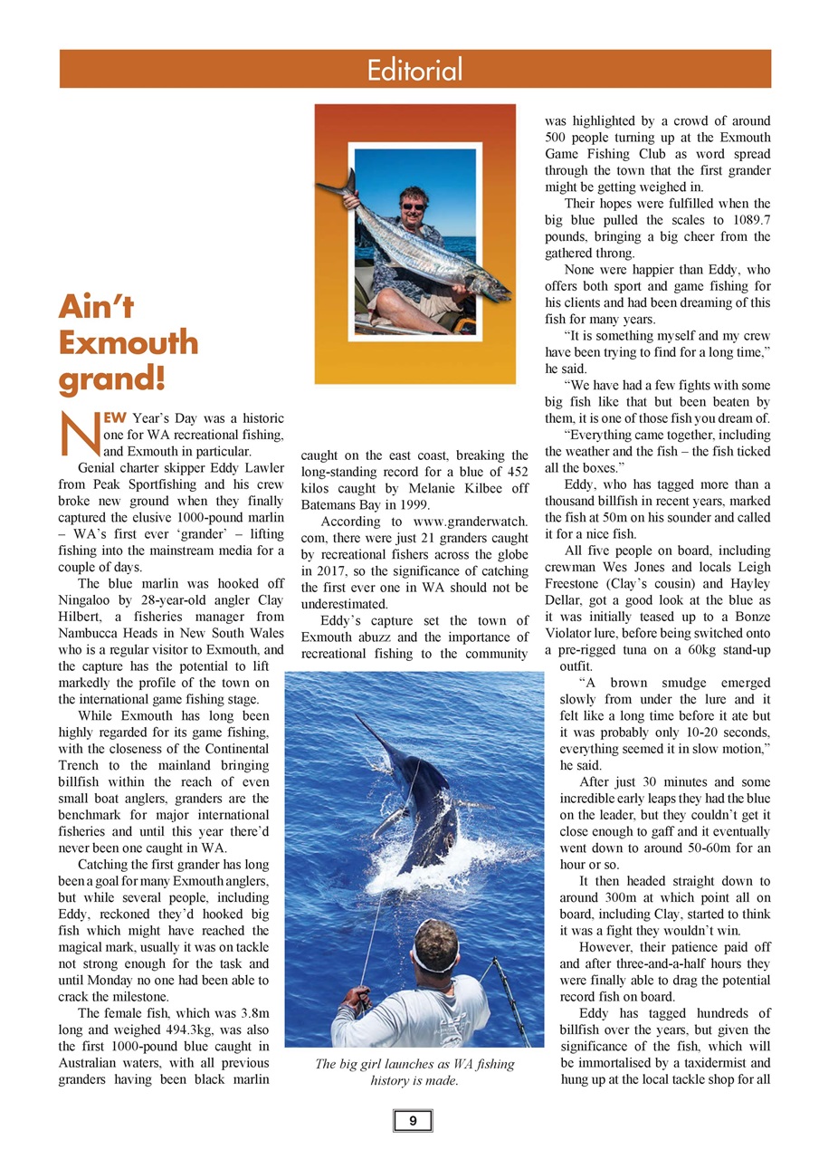 Western Angler Preview Pages