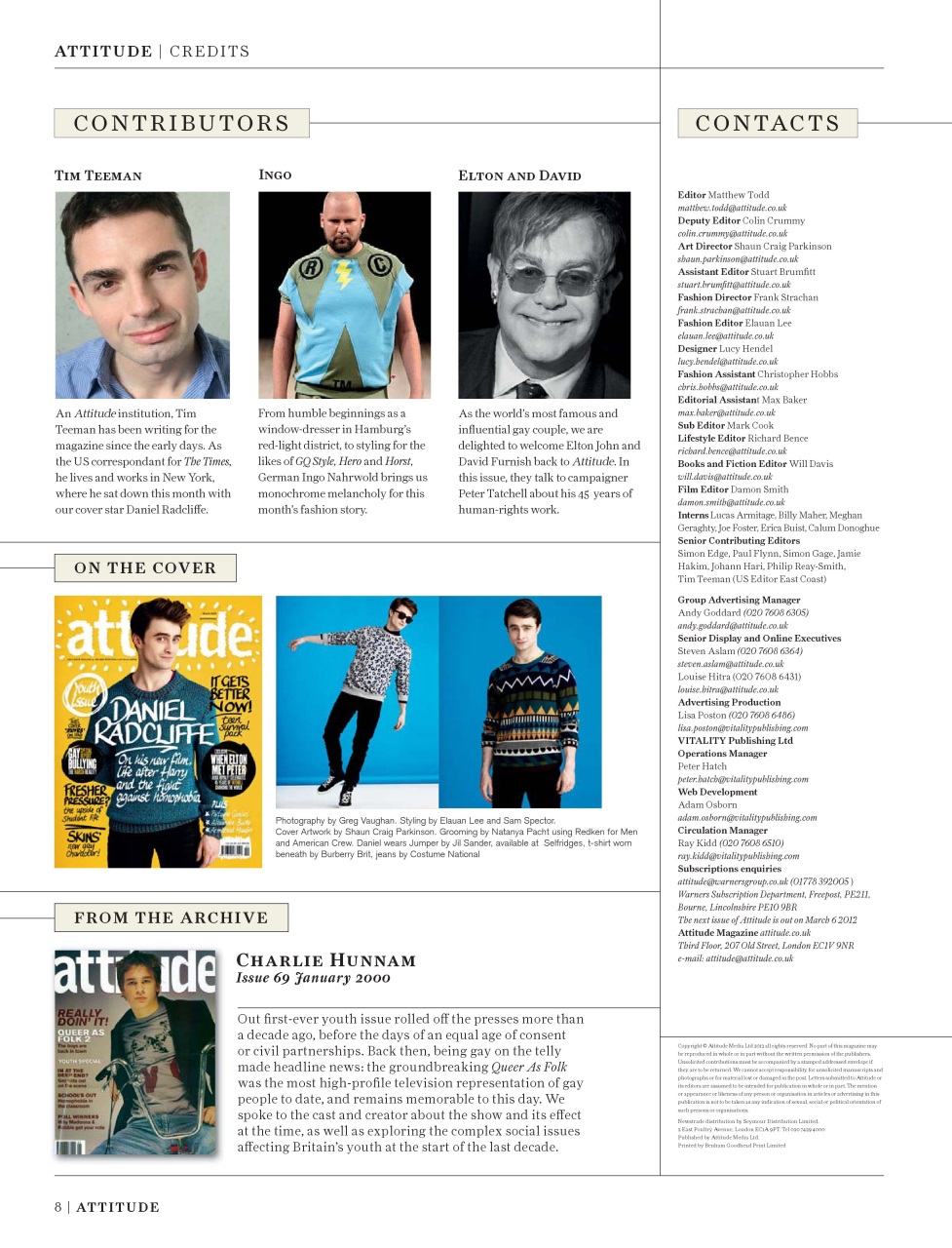 Attitude Preview Pages