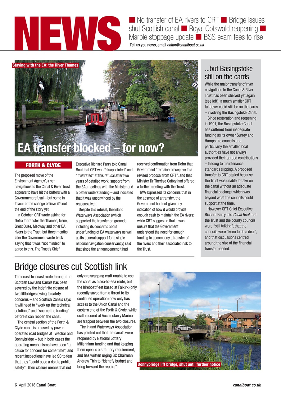 Canal Boat Preview Pages
