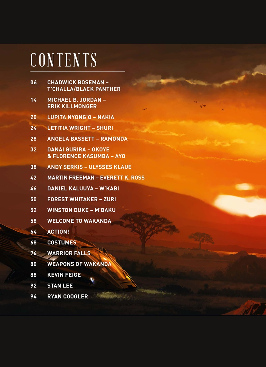 Black Panther Preview Pages