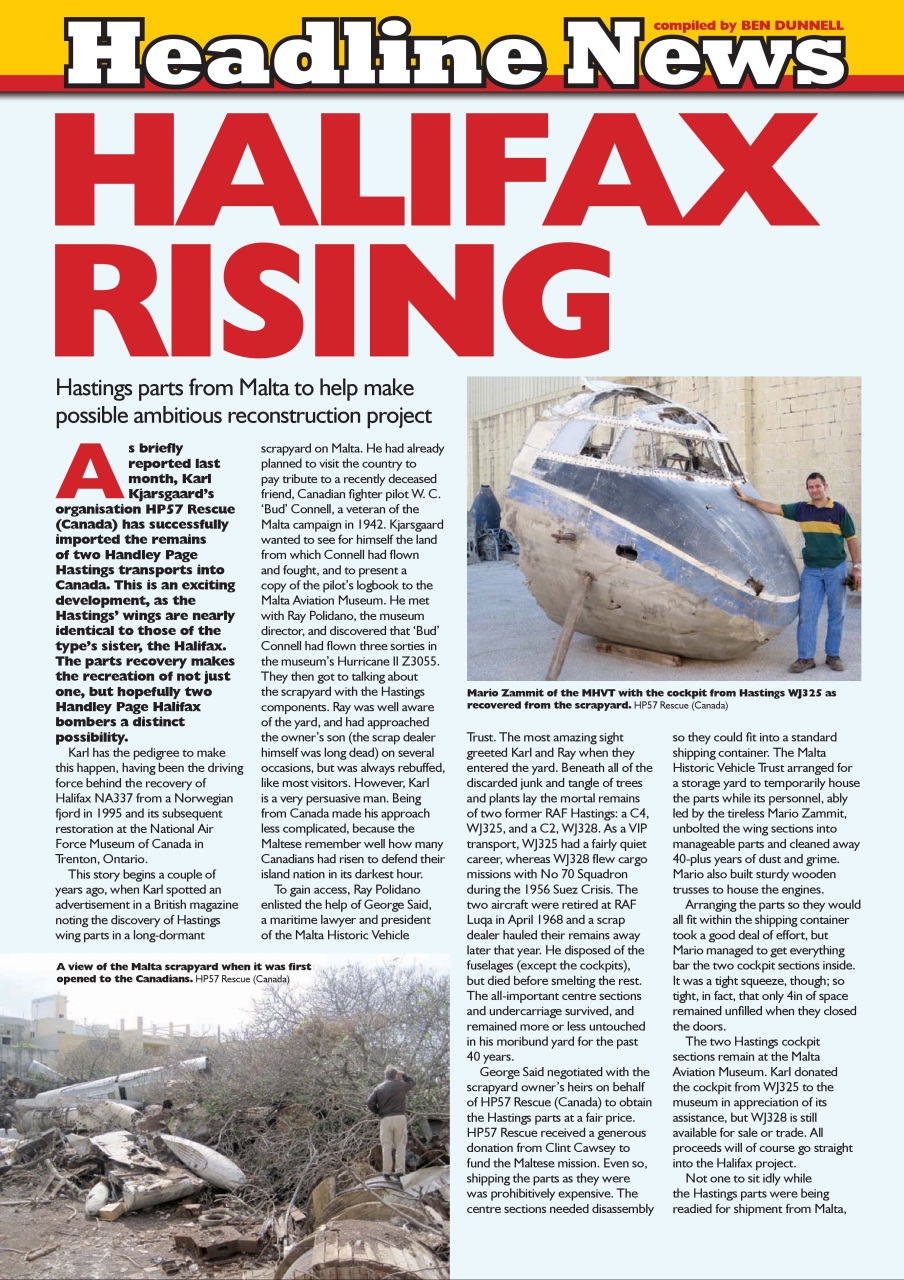 Classic Aircraft Preview Pages