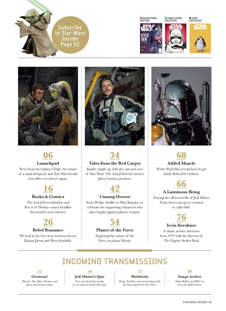 Star Wars Insider Preview Pages