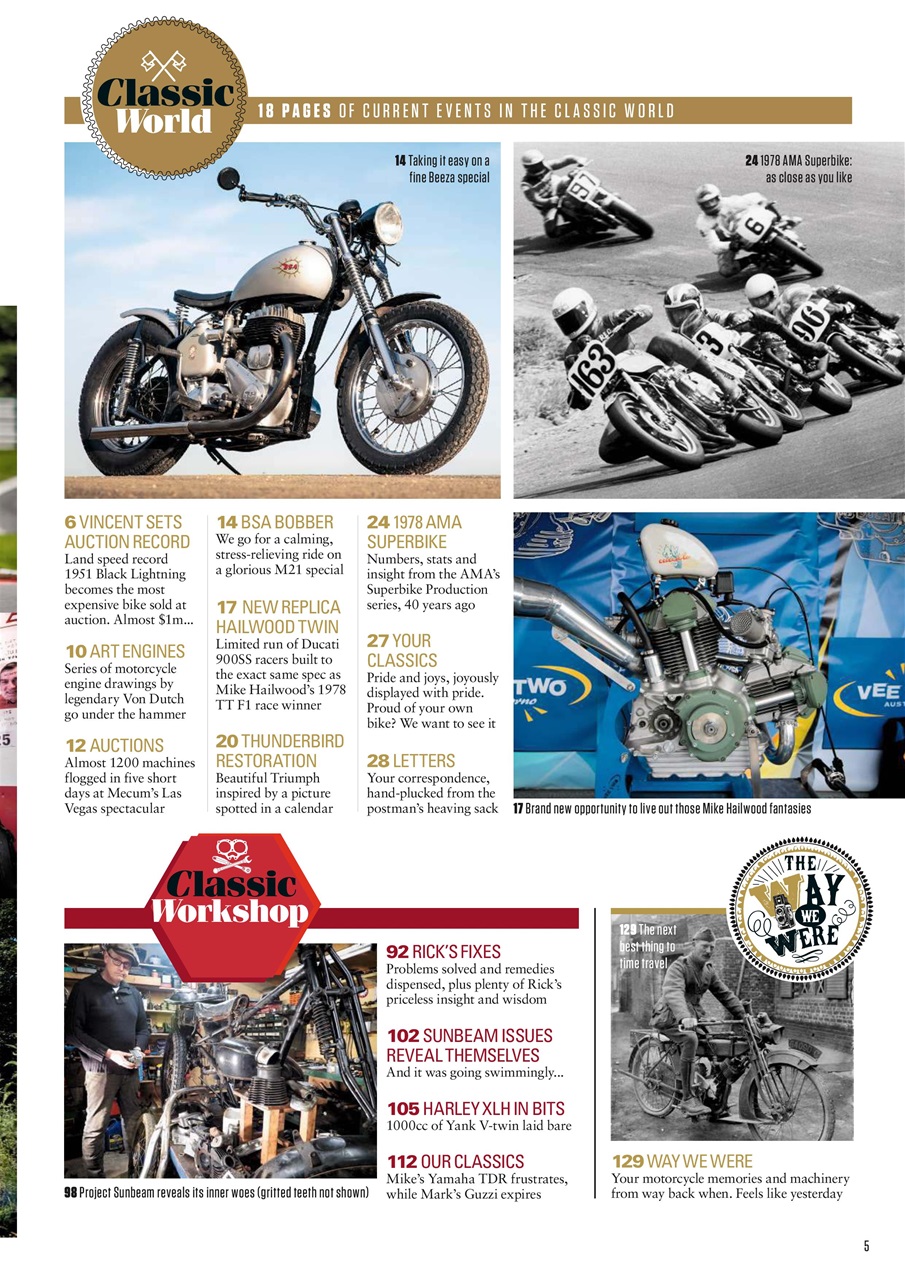Classic Bike Preview Pages