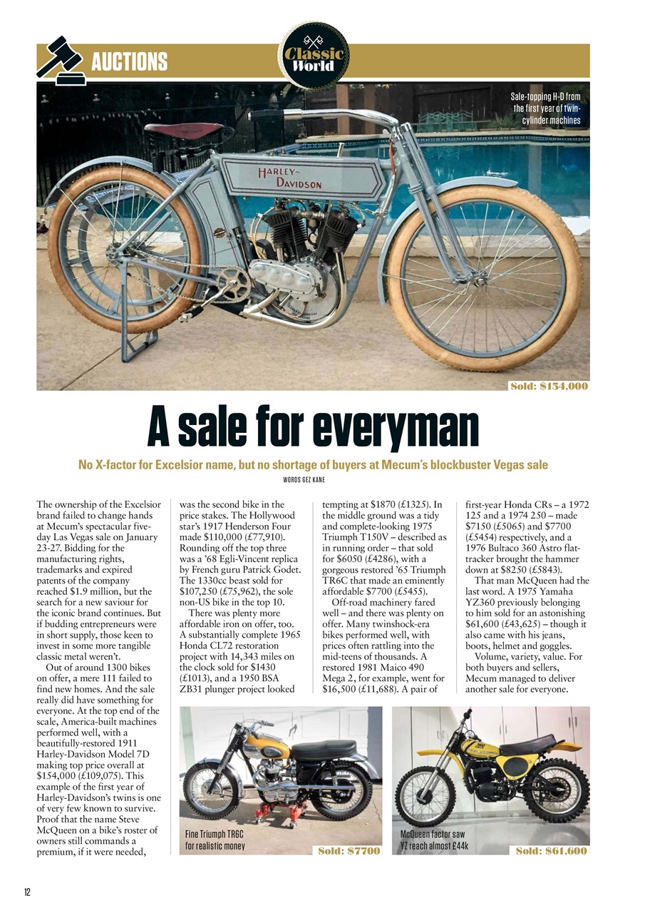 Classic Bike Preview Pages