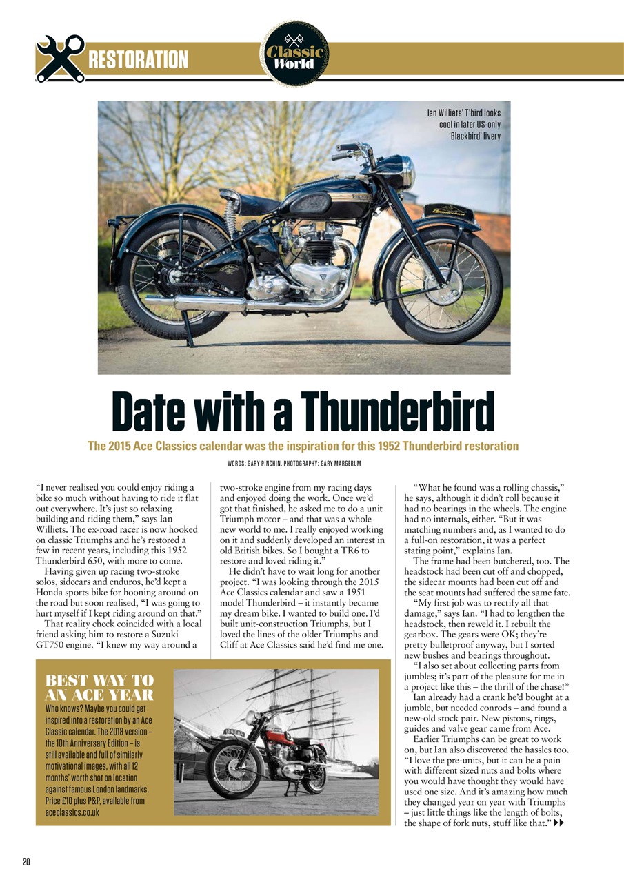 Classic Bike Preview Pages