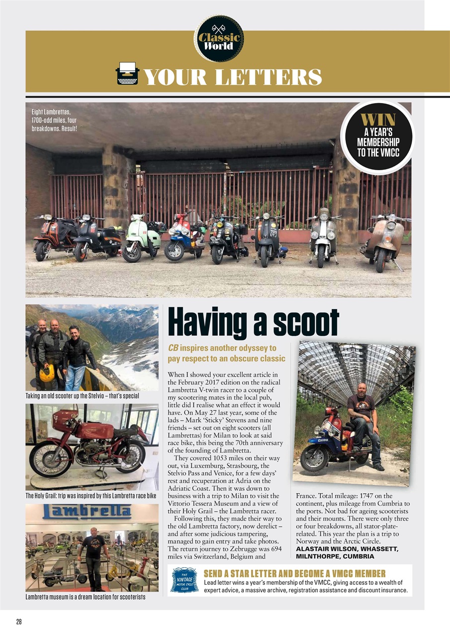 Classic Bike Preview Pages